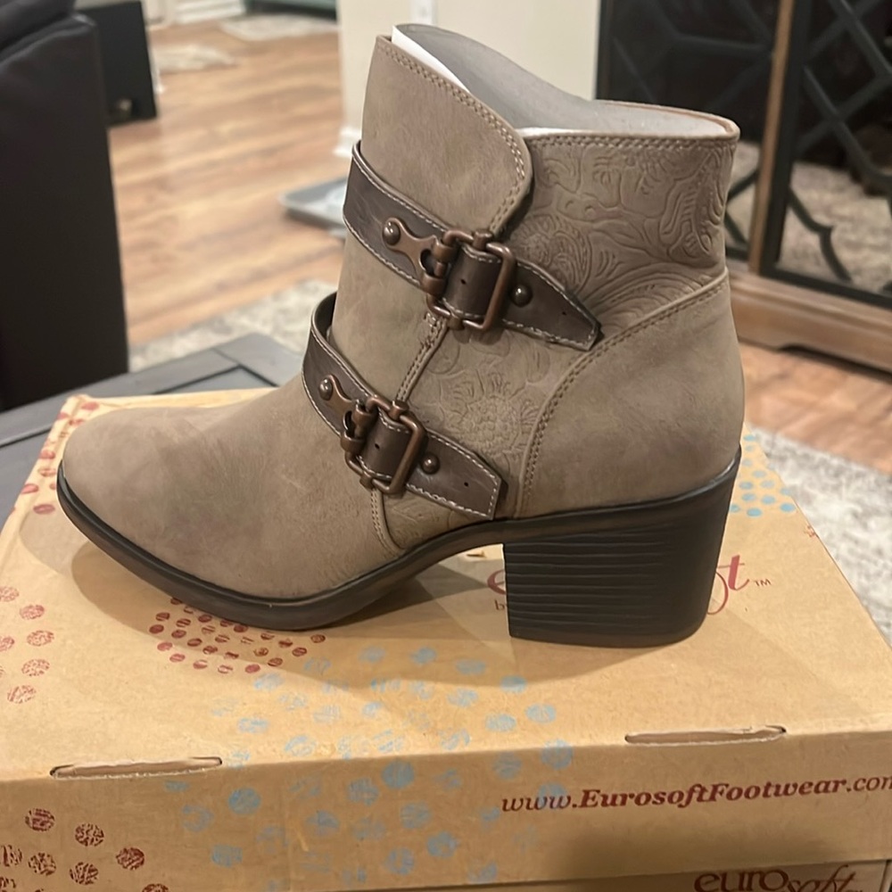 Eurosoft Jadine Boot - Taupe Grey - Size 9